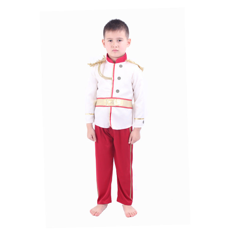 Kids Prince Costume Jacket & Pants – Royal Halloween Outfit