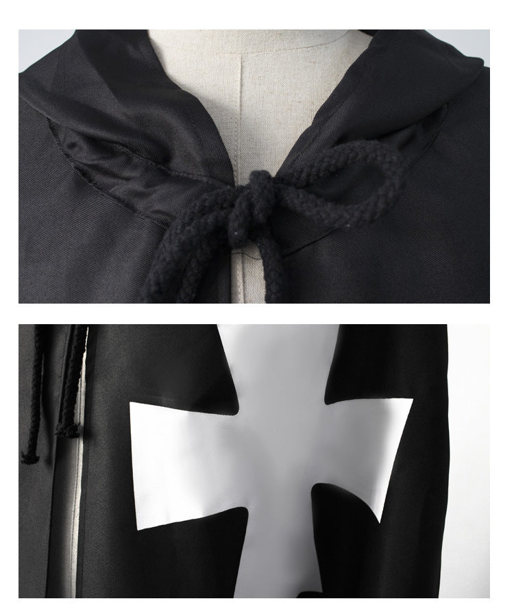 Templar Crusader Knight Cloak/Cape – Medieval Robe | Plus Sizes