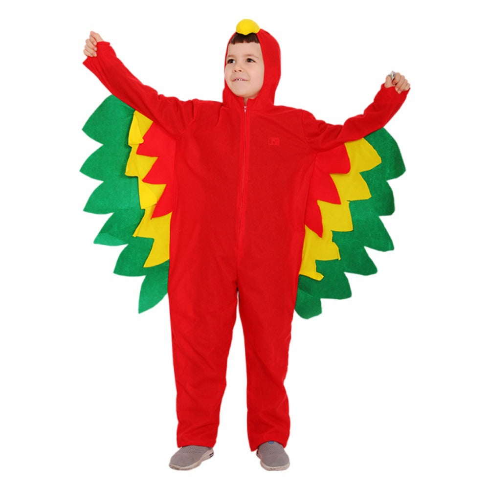 Kids Parrot Bird Costume Onesie – Tropical Animal Fancy Dress
