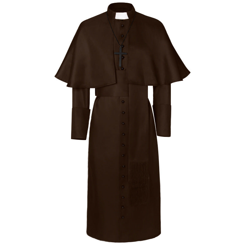 Authentic Men's Medieval Monk Costume
