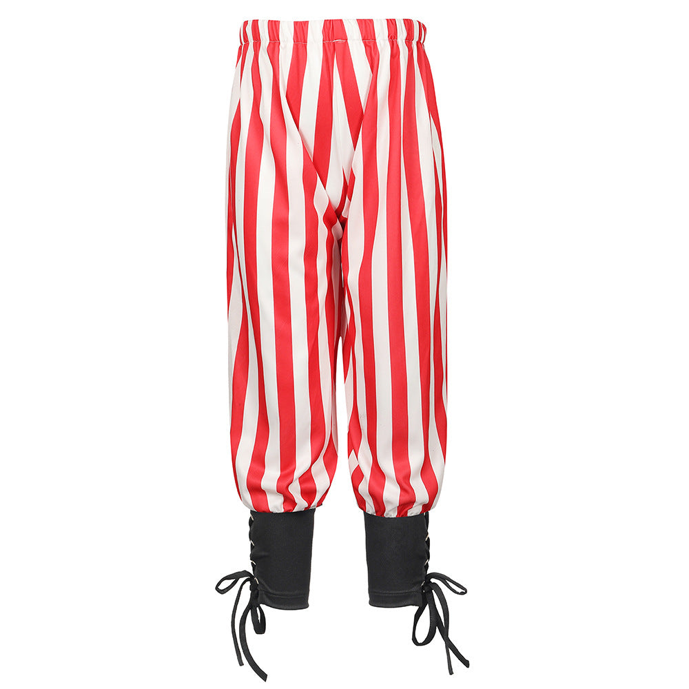 Kids Vampire Renaissance Victorian Ruffle Medieval Halloween Costume Pirate Knight