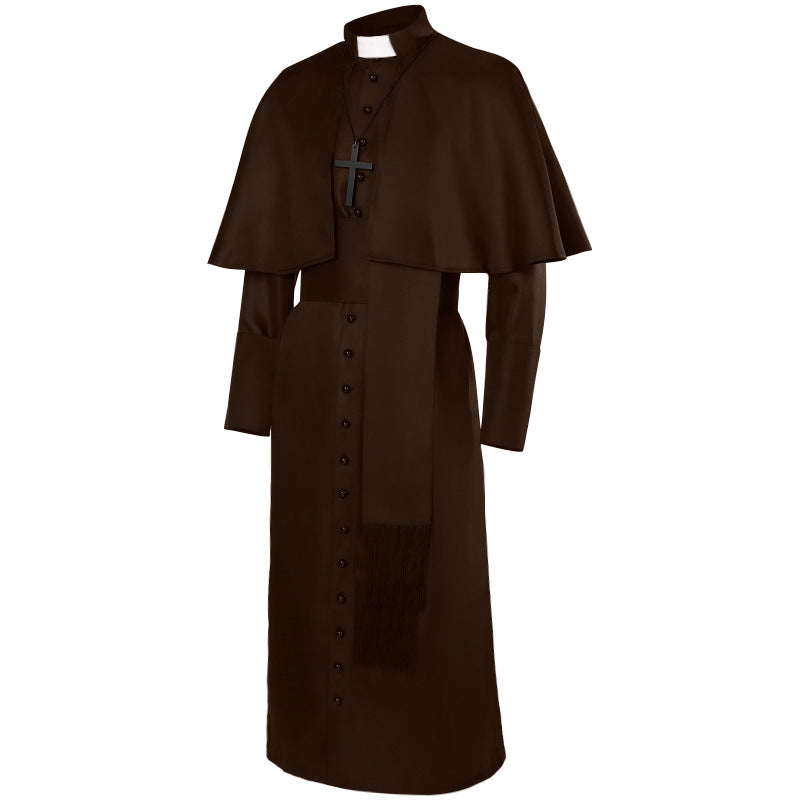 Authentic Men's Medieval Monk Costume