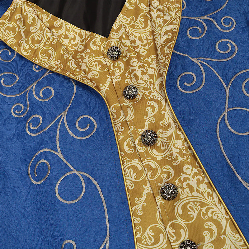 European Halloween Medieval Tailcoat – Vintage Punk Men's Jacket