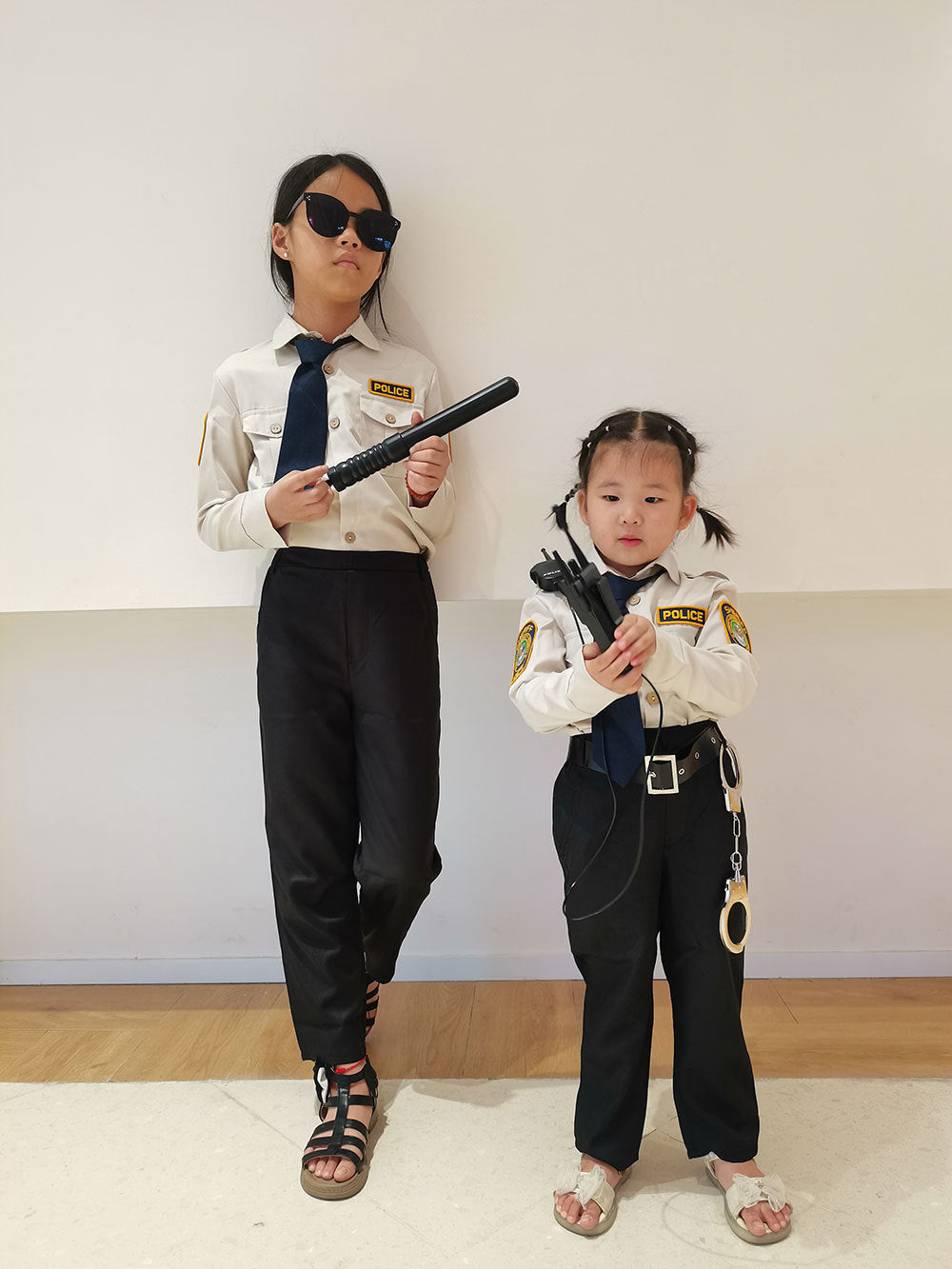 Children's Police Cosplay Carnival Sheriff Uniform Costumes for Kid