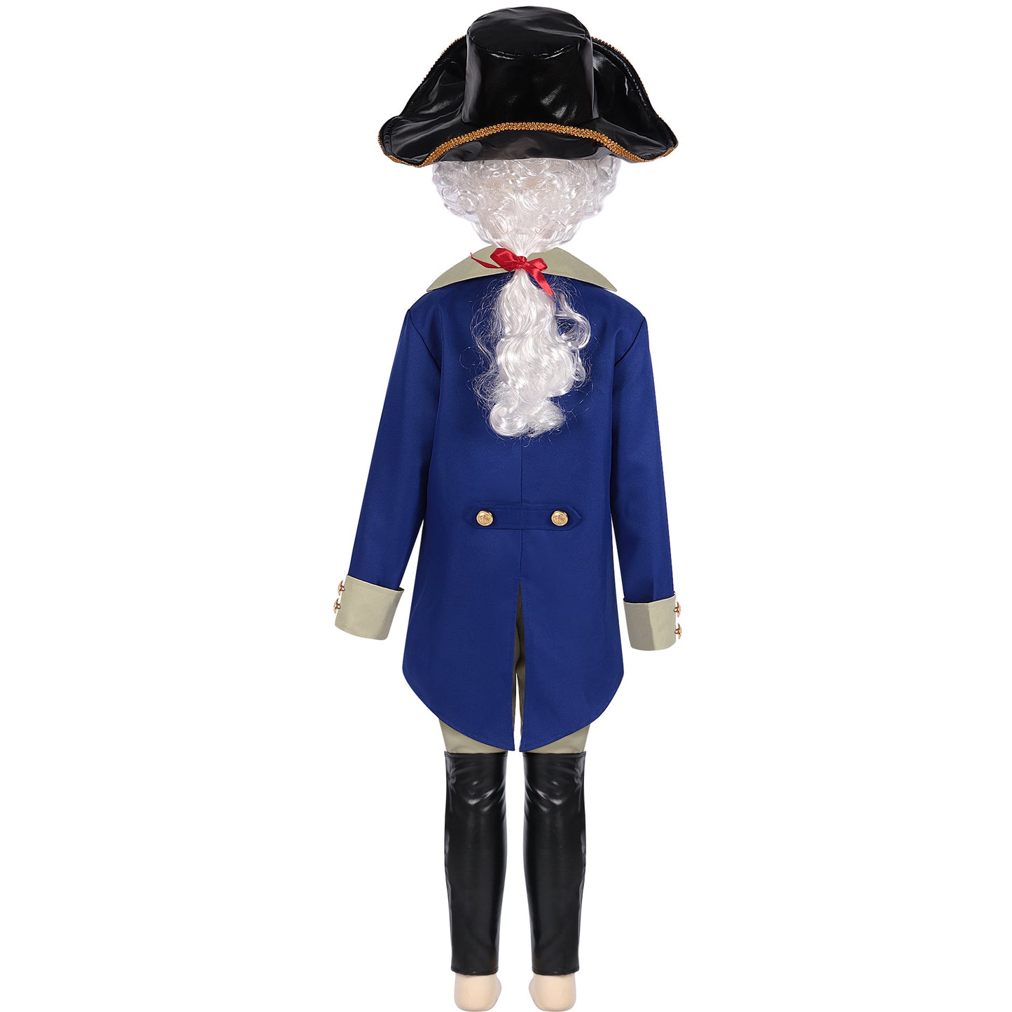 Boys Kids President Governor Costume Steampunk Retro Uniform Stage Outfit 6PCS Full Set