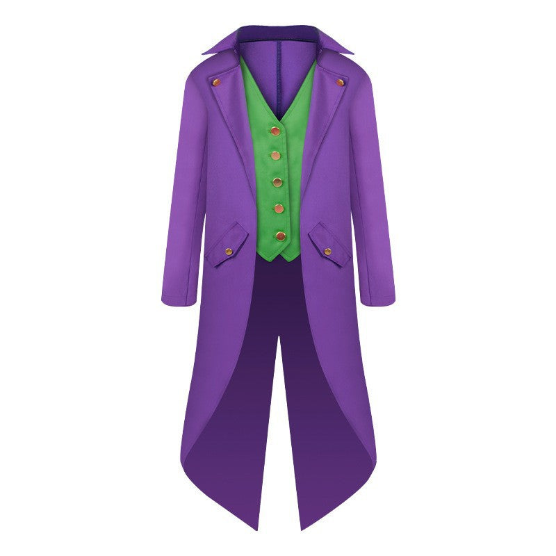 Steampunk Tailcoat Jacket for Kids & Adults | Gothic Halloween Ren Fairy Costume