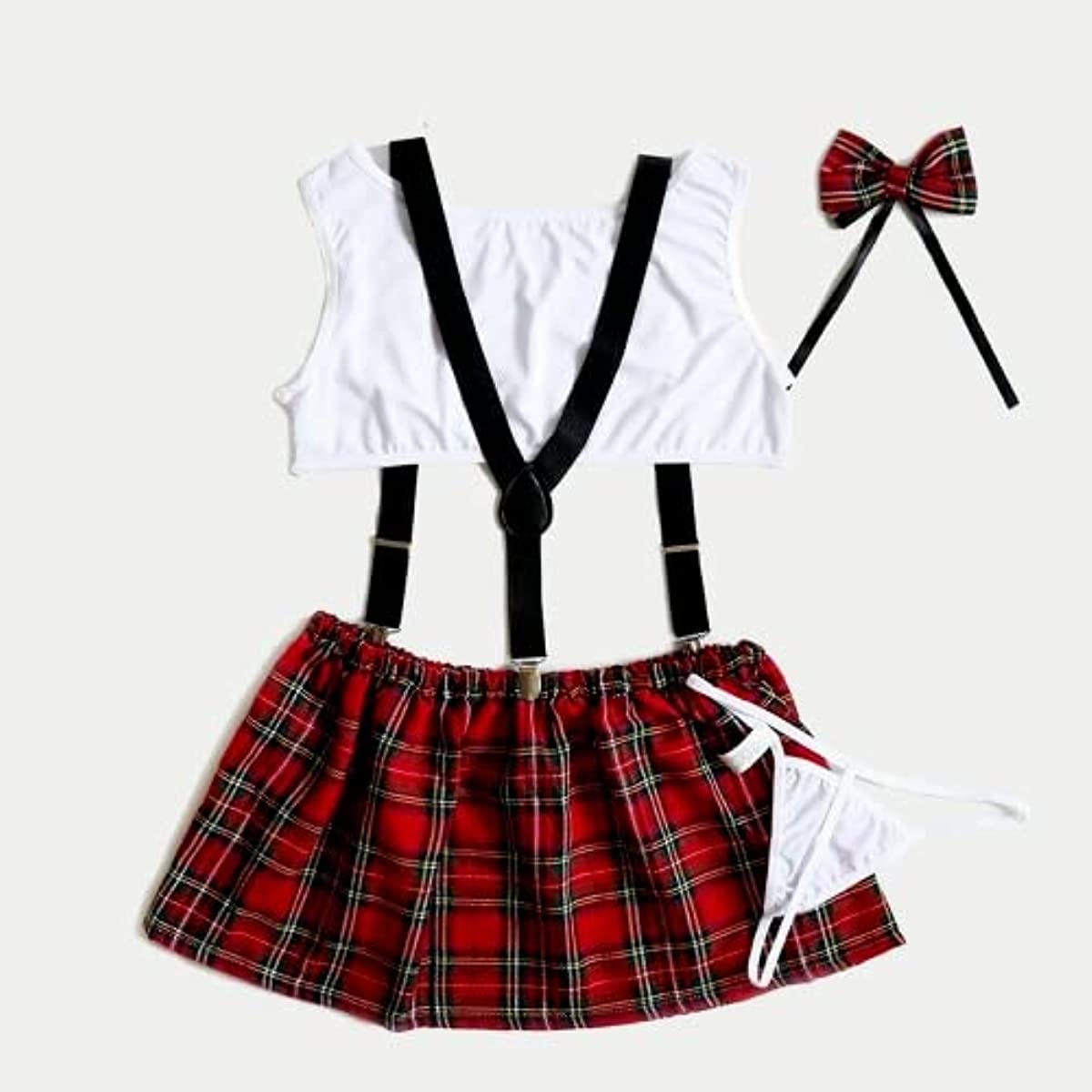 Women's Schoolgirl Lingerie Valentine's Day Roleplay Costumes