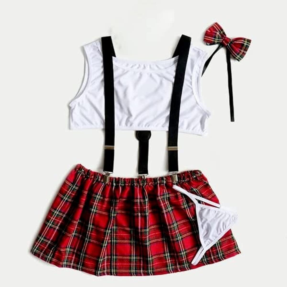 Women's Schoolgirl Lingerie Valentine's Day Roleplay Costumes