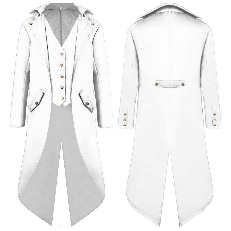 Steampunk Tailcoat Jacket for Kids & Adults | Gothic Halloween Costume