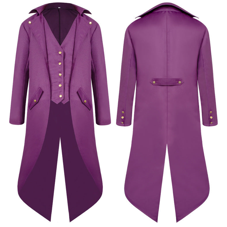 Steampunk Tailcoat Jacket for Kids & Adults | Gothic Halloween Costume
