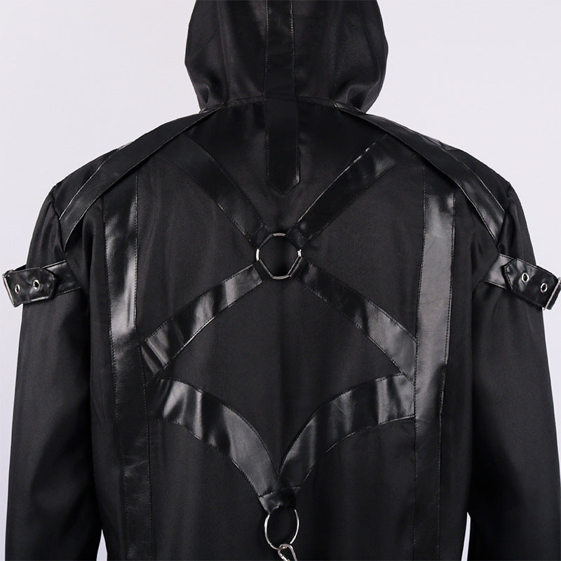 Dark Gothic Anime Game Series Retro Jacket Men's Clothing Steampunk Retro Uniform