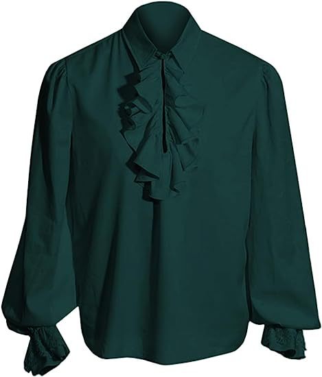 Pirate Shirt Victorian Costume – Men, Women, Kids Gothic Renaissance Top
