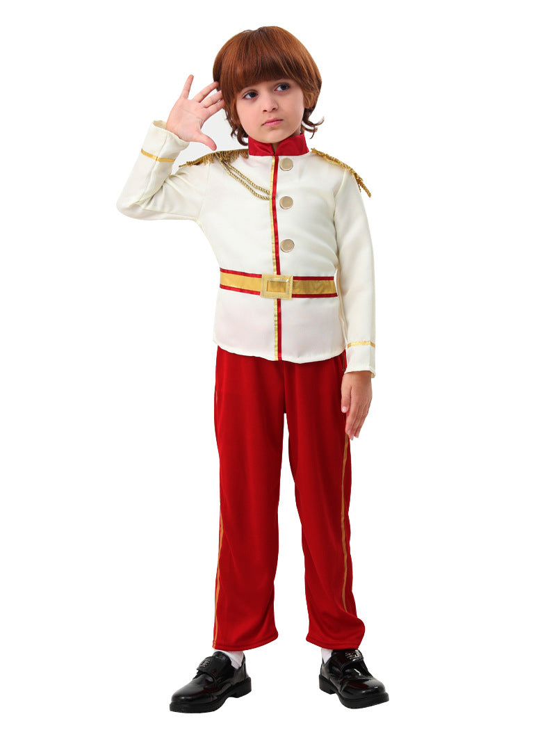 Kids Prince Costume Jacket & Pants – Royal Halloween Outfit