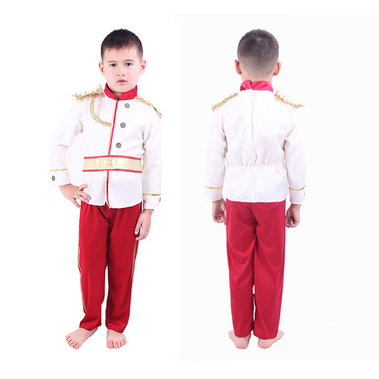 Kids Prince Costume Jacket & Pants – Royal Halloween Outfit