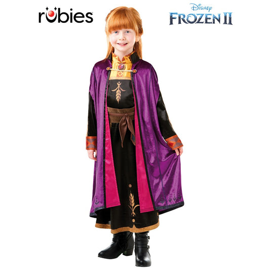 ANNA FROZEN 2 DELUXE COSTUME, CHILD Officially Licensed