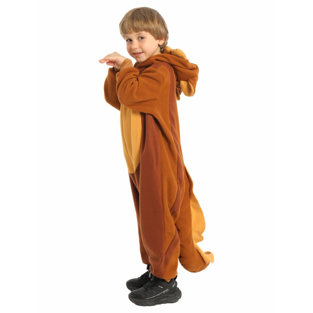 Kids Squirrel Costume Jumpsuit Book Week Woodland Fancy Dress