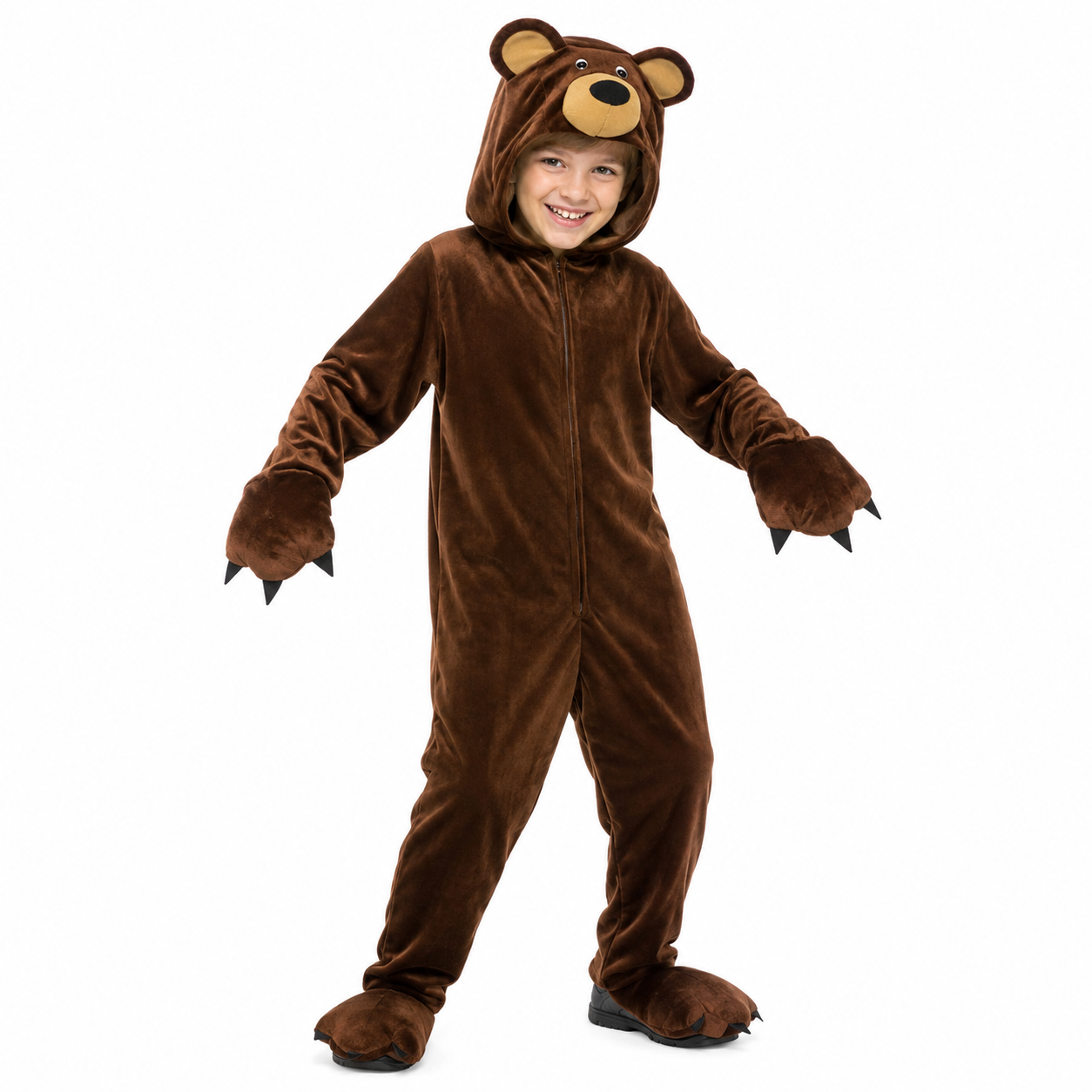 Kids Animal Costume Onesie Pajamas Fancy Dress Book Week Zoo Party S-XL