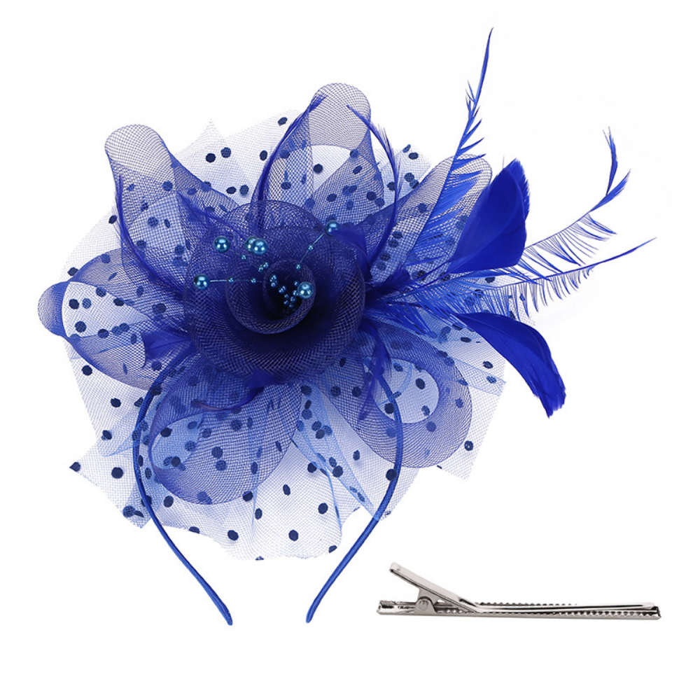 Vintage Feather Fascinator Headpiece