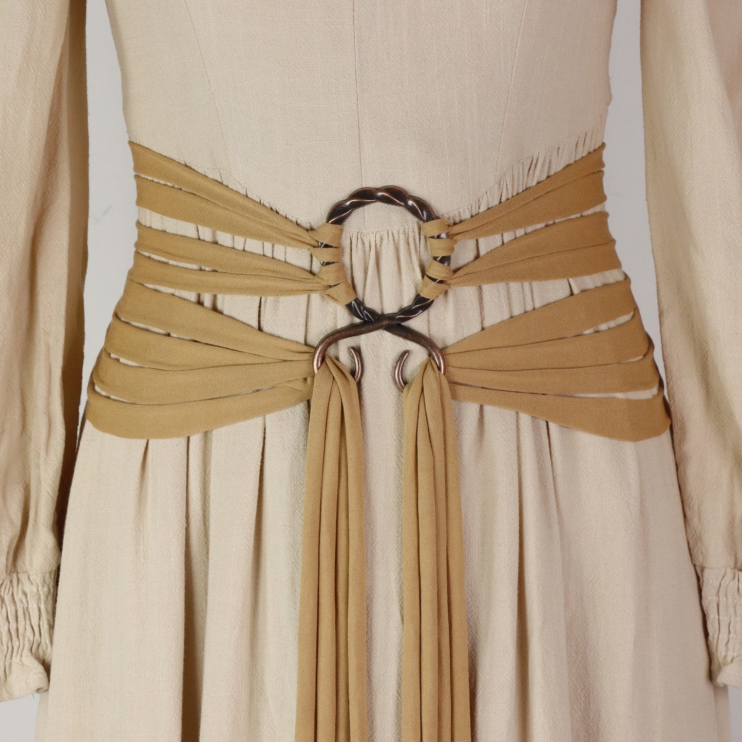 Womens Medieval Renaissance Belt Viking Dress Waist Sash Faux Leather