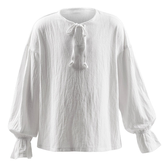 Long-Sleeve Tuxedo Tunic Shirt for Adults & Kids | Cosplay Costume