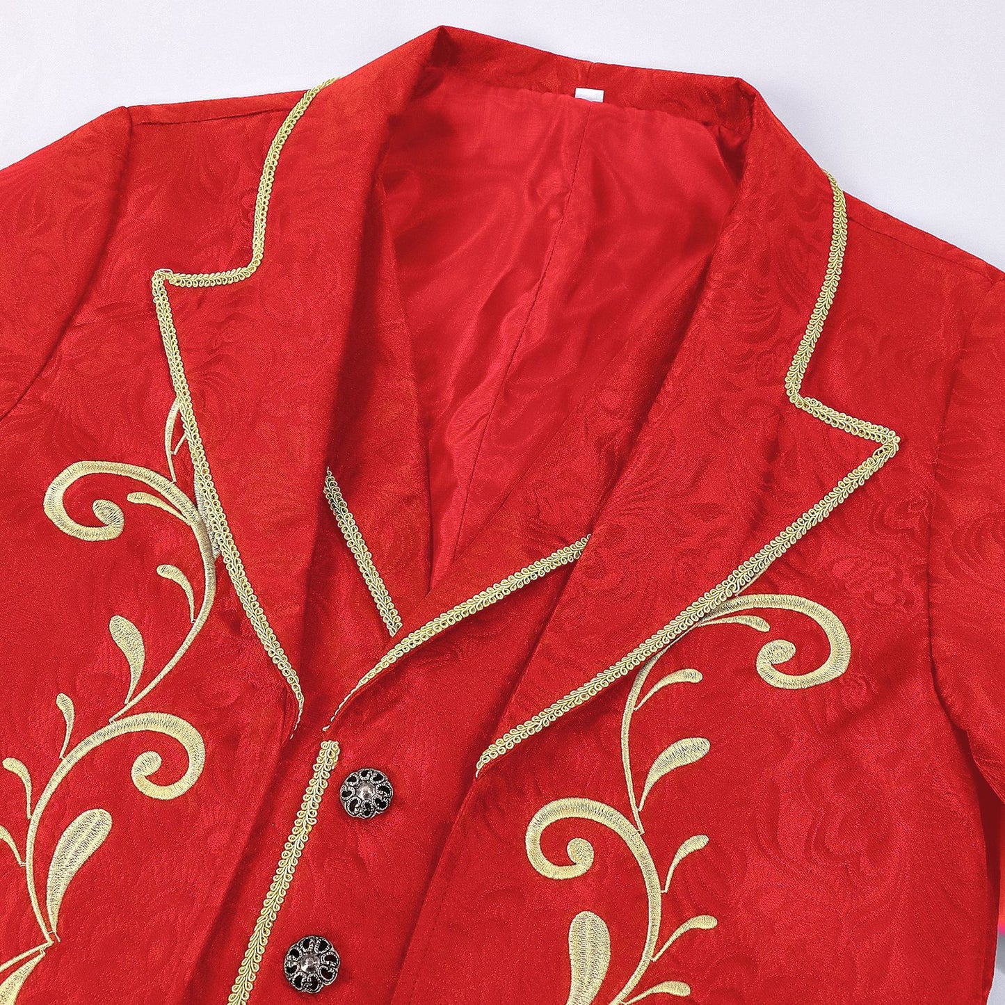Men's Victorian Prince Long Coat Gothic Baroque Renaissance Cosplay Costume