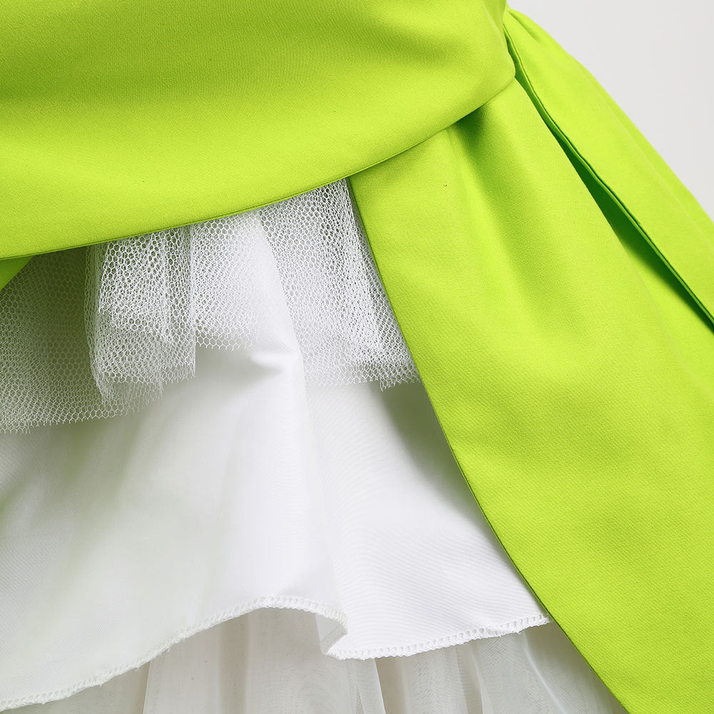 Green Elf Elsa Wonderful Fairy Tinker Bell Princess Dress Tinker Bell