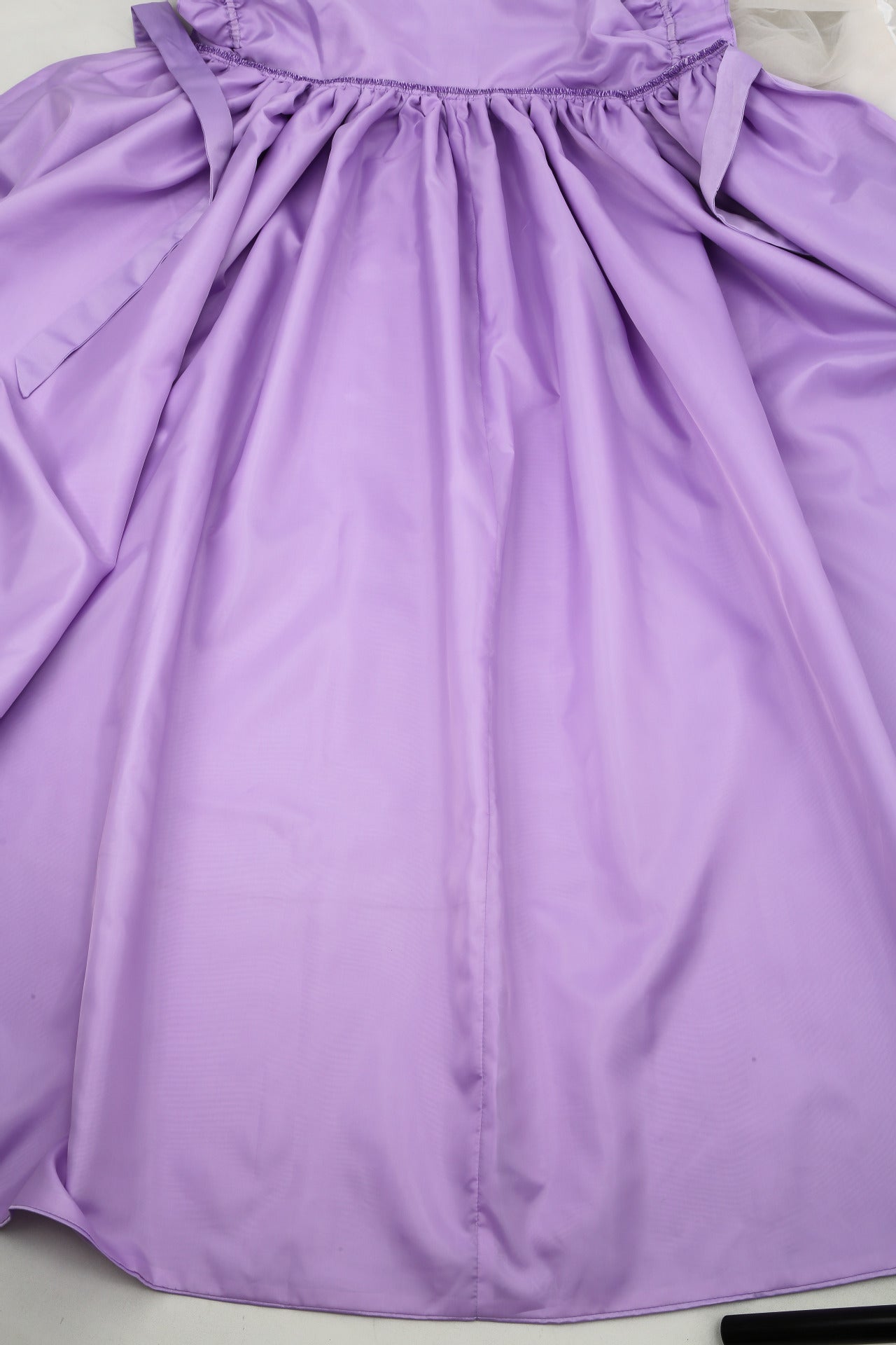 Girls Purple Satin Hooded Cloak Fairy Princess Dress Cape Christmas Cosplay Outfit
