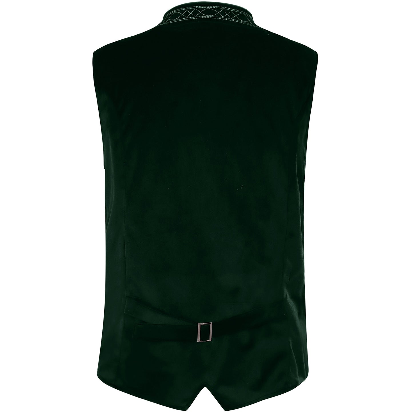 Mens Vintage Velvet Vest Metal Button Tavern Waiter Oktoberfest Waistcoat