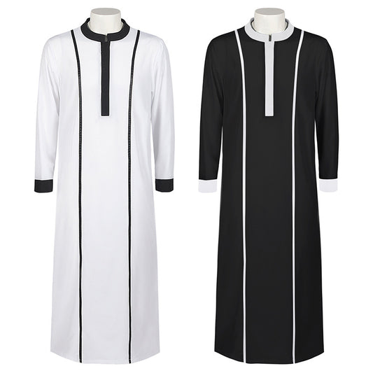 Halloween Muslim Priest Godfather Cosplay Costume – Muslim Cosplay Outfit