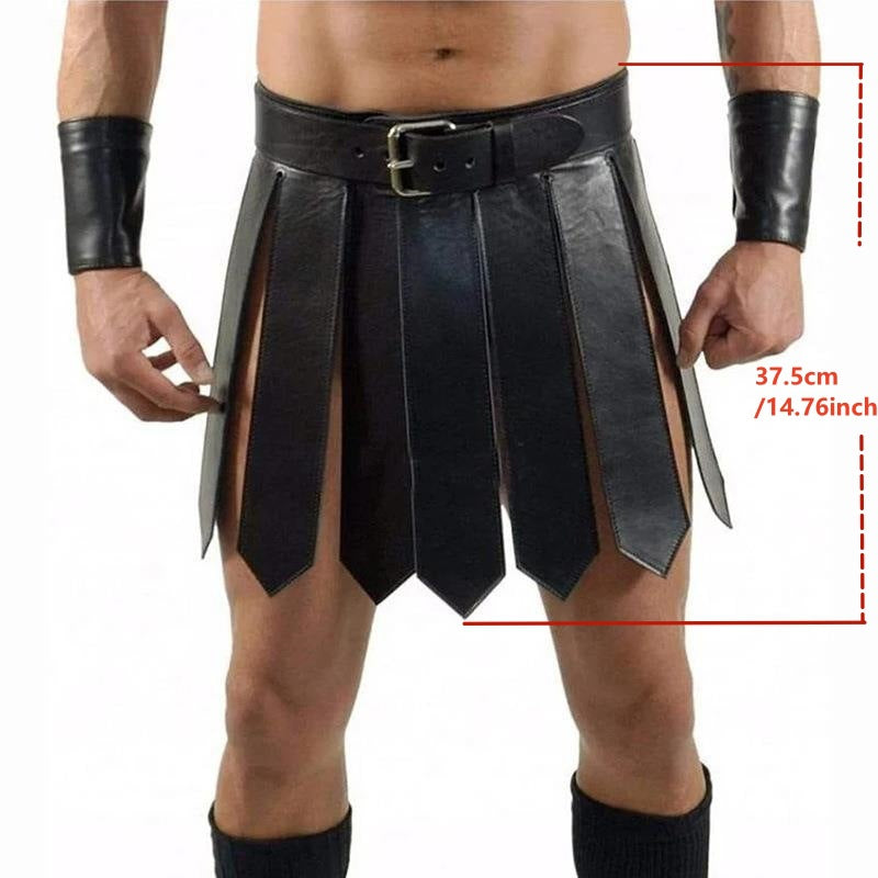 Viking Medieval Belt Skirt Roman Gladiator Warrior Cosplay Armour