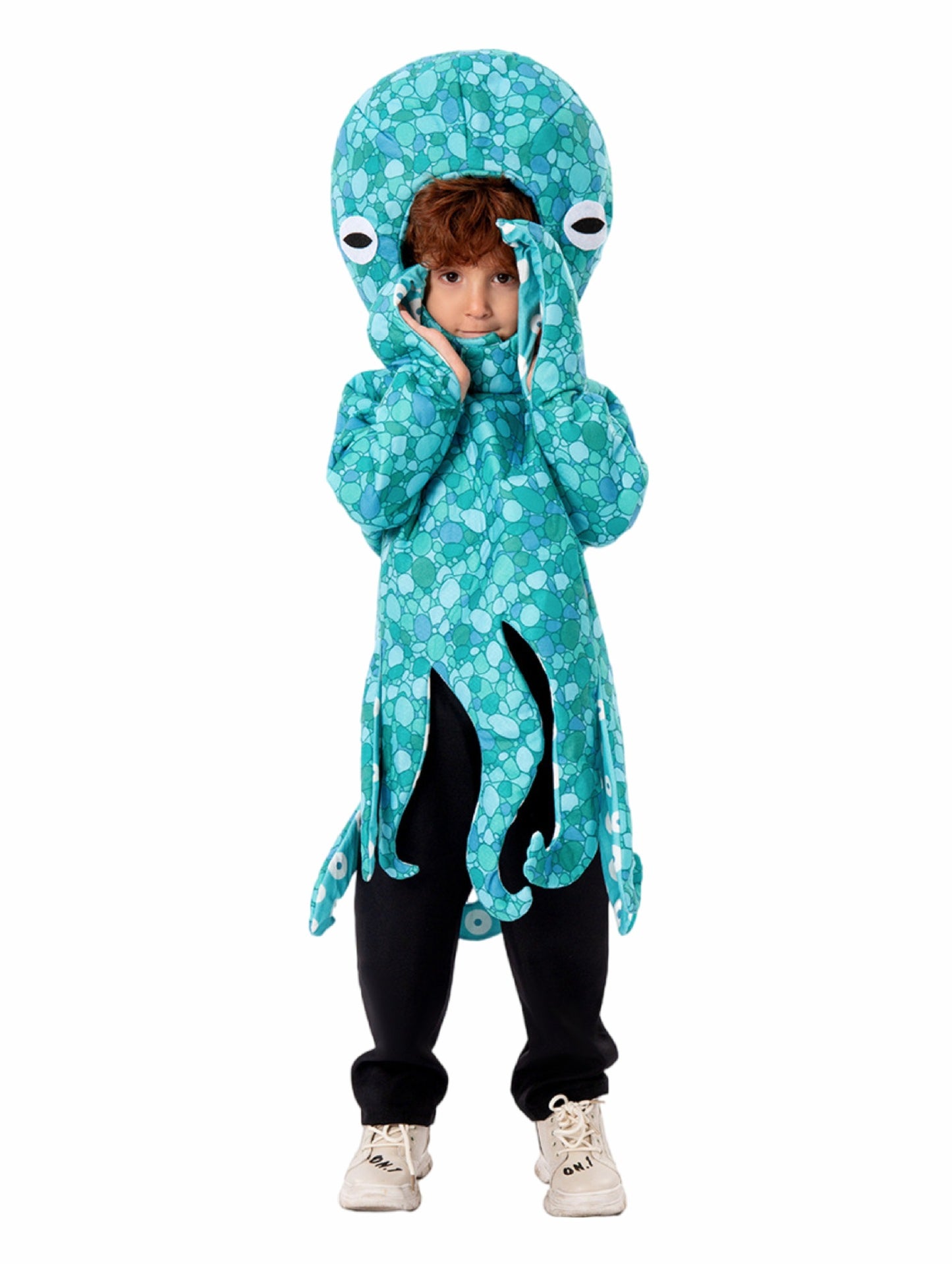 Kids Animal Costume Onesie Pajamas Fancy Dress Book Week Zoo Party S-XL