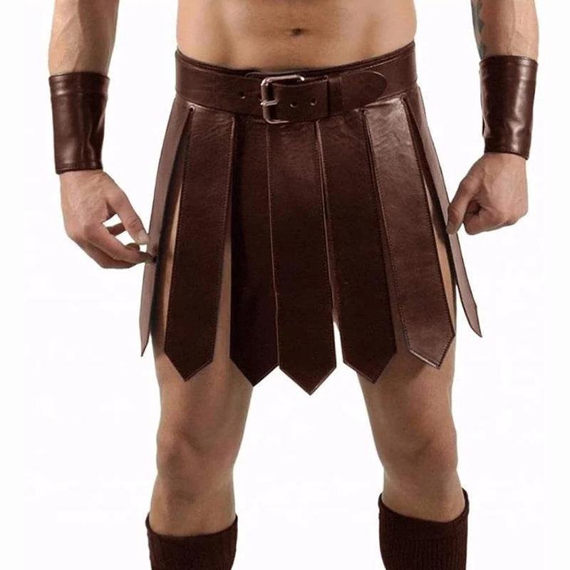 Viking Medieval Belt Skirt Roman Gladiator Warrior Cosplay Armour