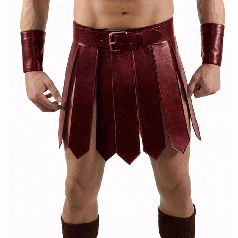 Viking Medieval Belt Skirt Roman Gladiator Warrior Cosplay Armour