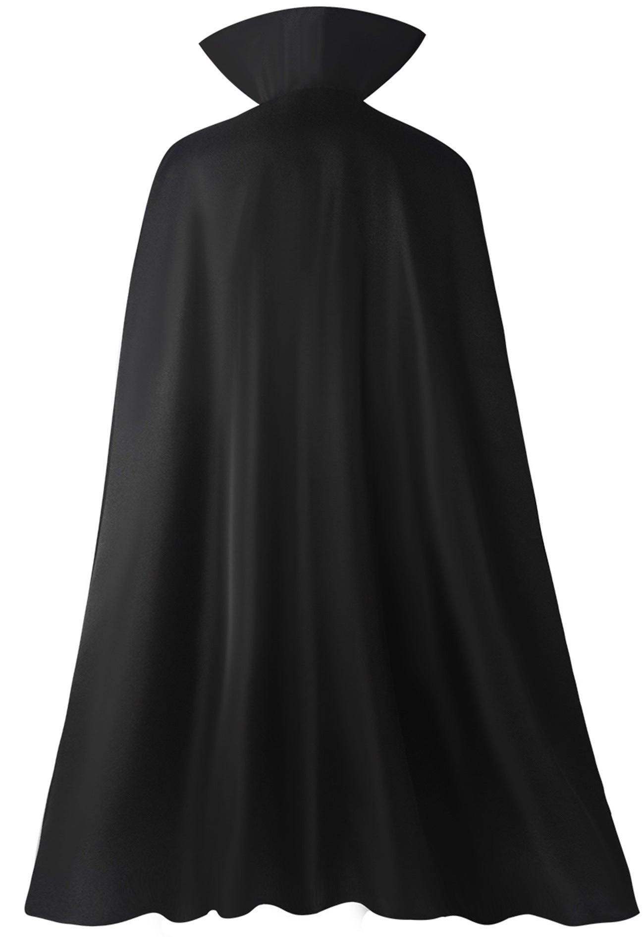 Medieval Vampire Cape Hooded Baron Cloak Gothic Costume for Men Women Kids