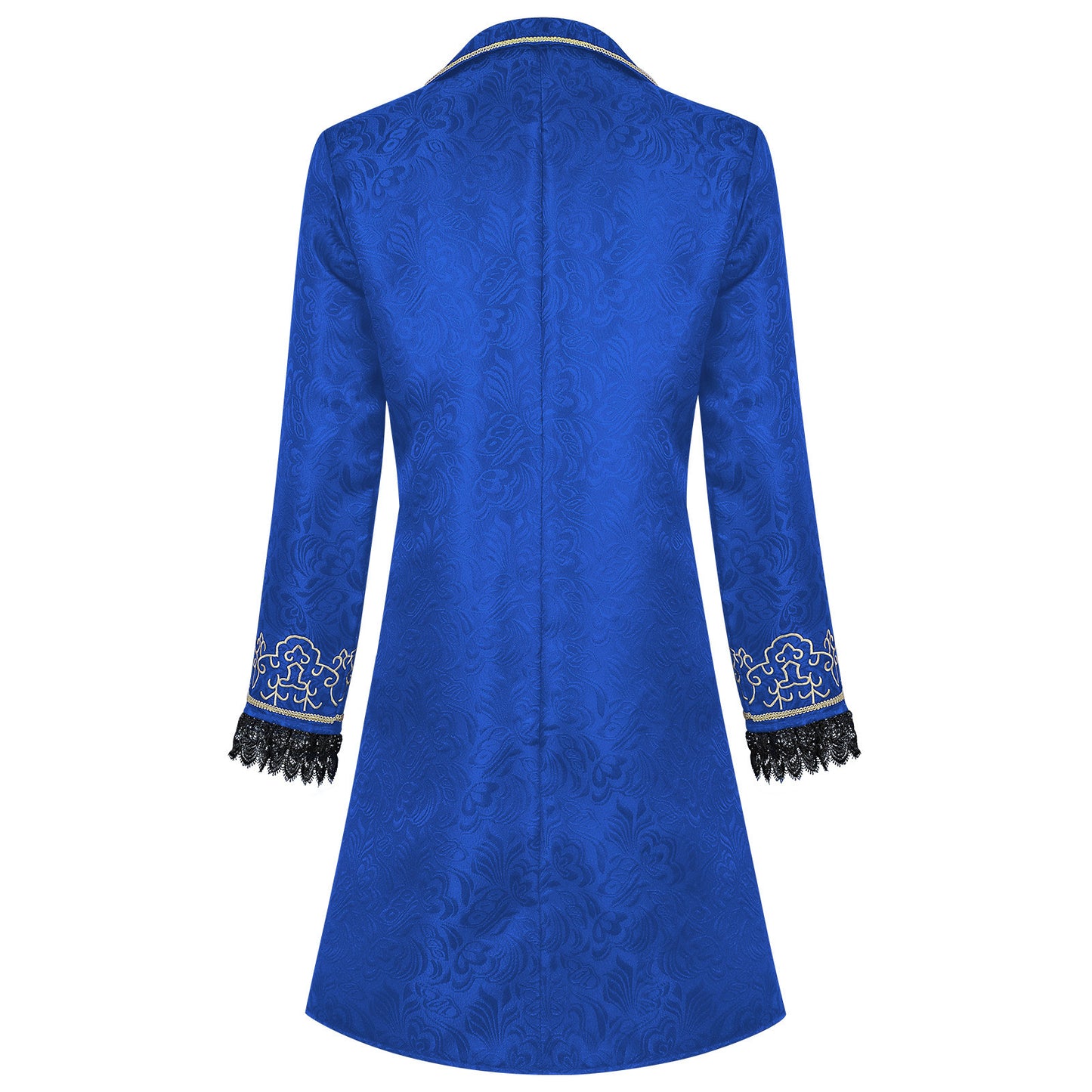 Men's Victorian Prince Long Coat Gothic Baroque Renaissance Cosplay Costume