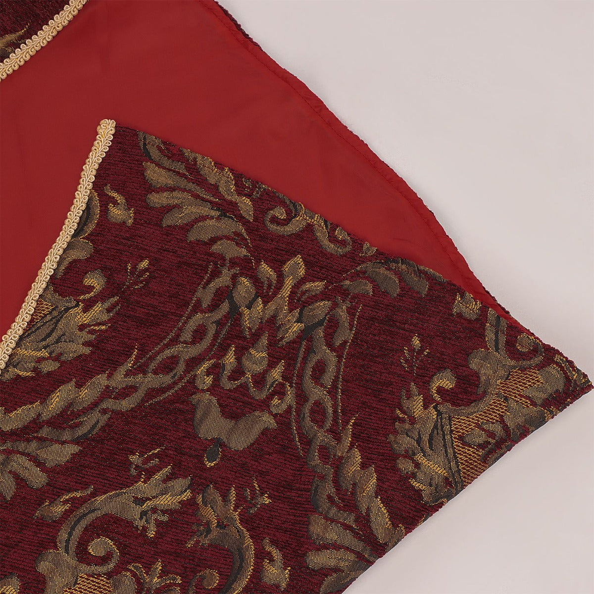 Medieval Renaissance Tudor King Half Shoulder Cloak Noble Ren Faire Costume