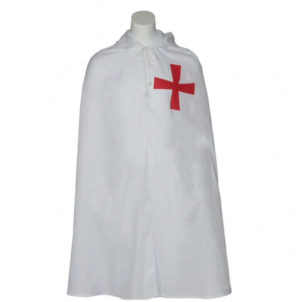 Crusader Knights Templar Uniform Set Cape Burqa Roman Empire Movie Cosplay Costume