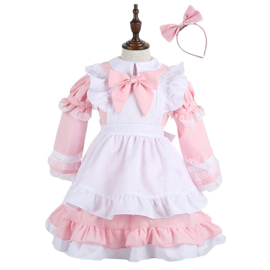 Girls Alice Costume Party Book Week Kids Child Easter Fancy Dress Cosplay
