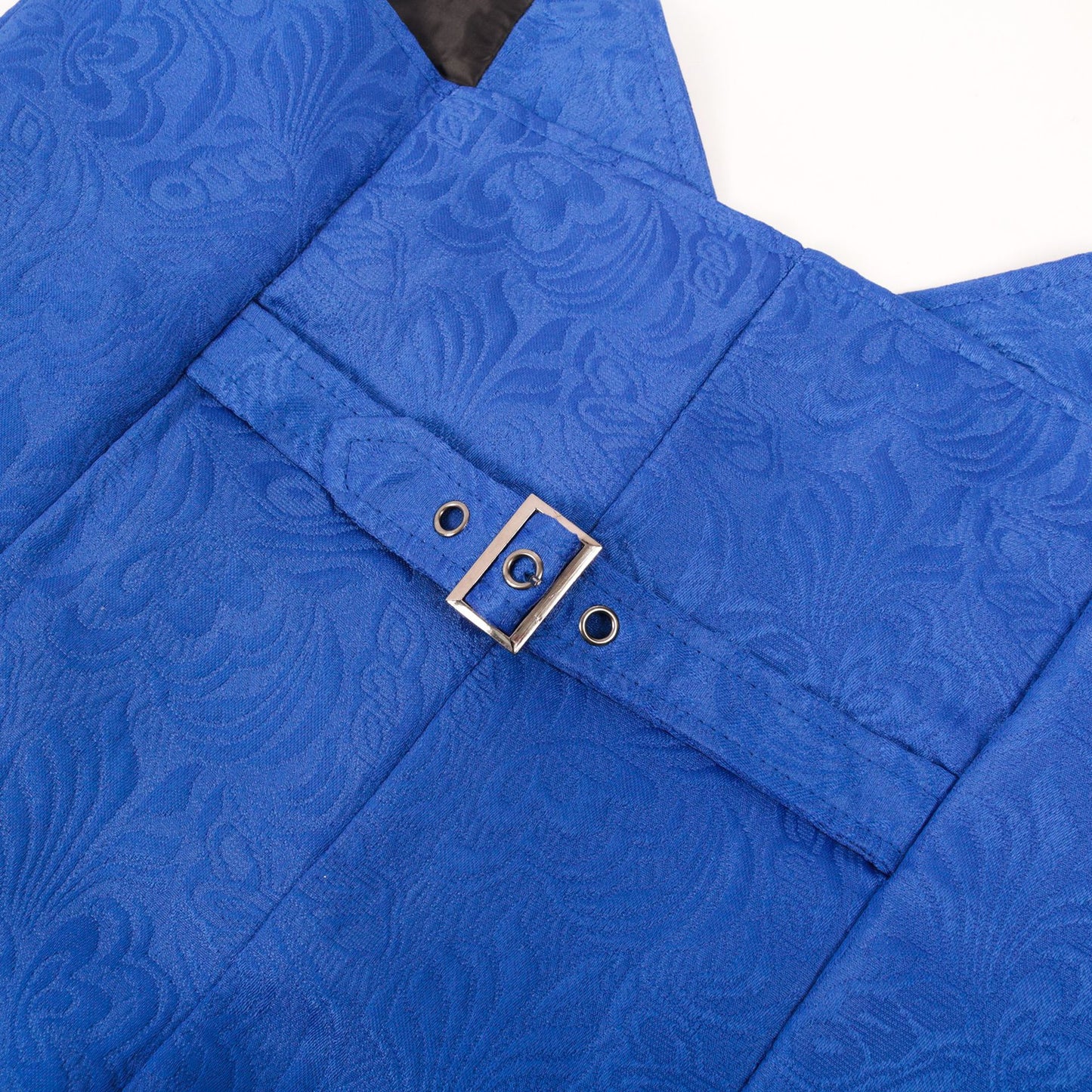 Men Retro Medieval Renaissance Vest Short Jacquard Waistcoat