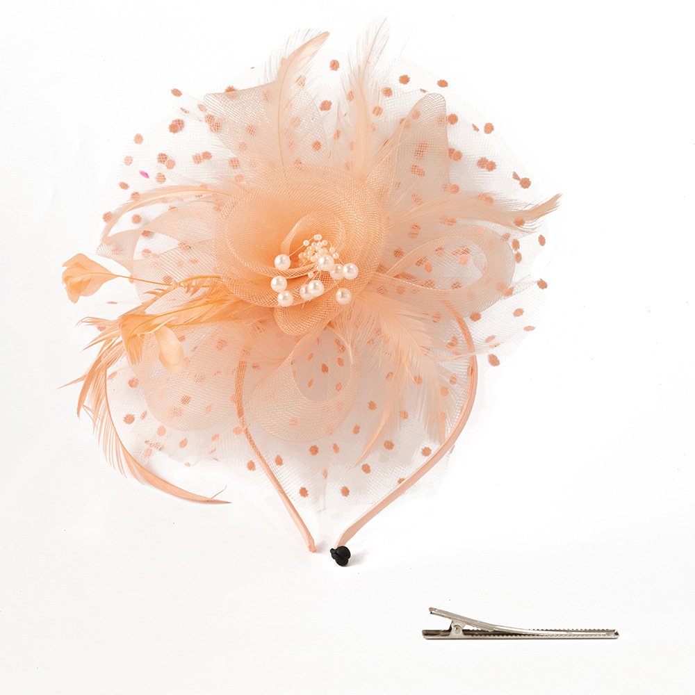 Vintage Feather Fascinator Headpiece