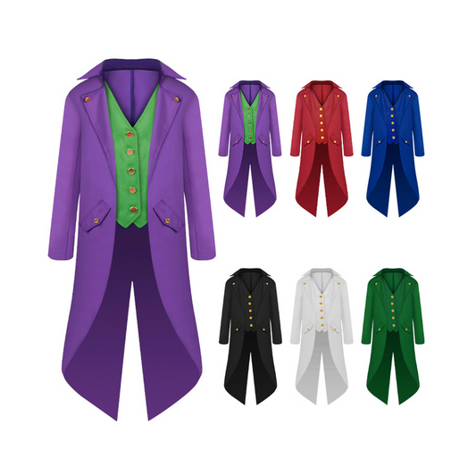 Kids Steampunk Tailcoat – Gothic Victorian Costume Jacket